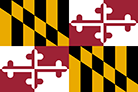 Flag of Maryland Color Logo